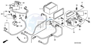 FJS400D9 F / CMF 2F drawing BATTERY