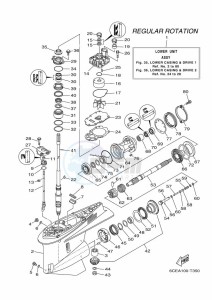 F250DETU drawing PROPELLER-HOUSING-AND-TRANSMISSION-1