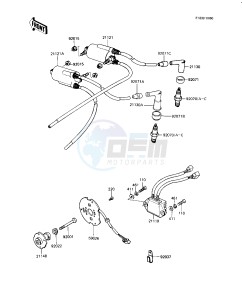 KZ 1100 A [SHAFT] (A1-A3) [SHAFT] drawing IGNITION