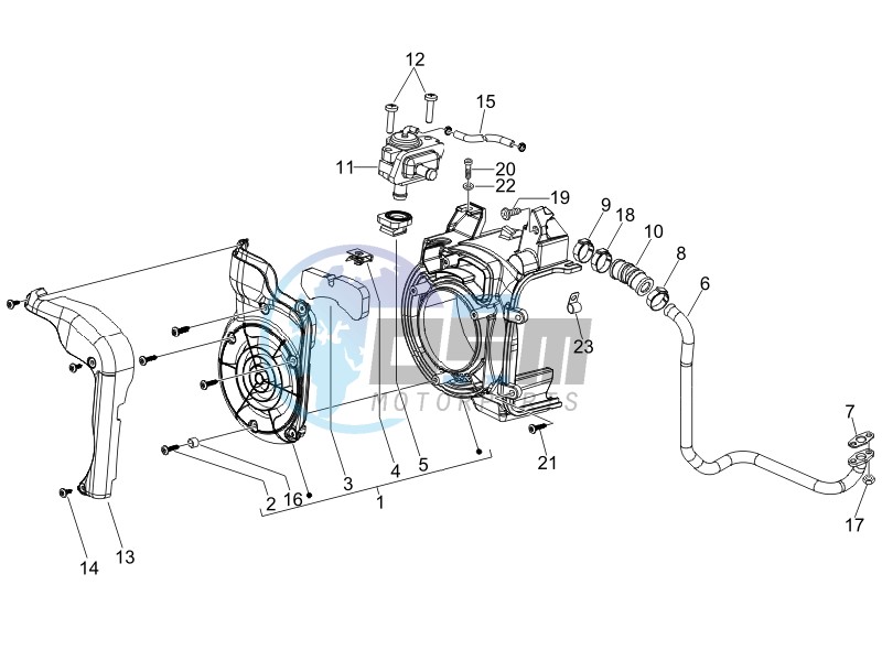 Secondary air box