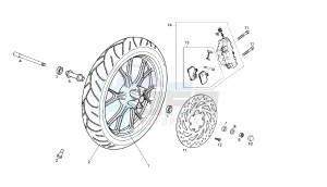 GPR - 50 CC VTHRF1A1A 2T EU2 drawing FRONT WHEEL