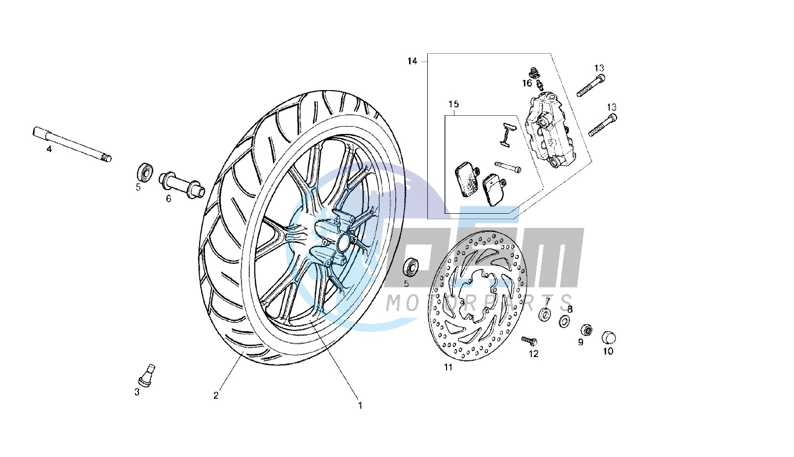 FRONT WHEEL