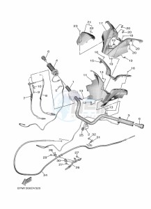 CZD300-A XMAX 300 (BBA3) drawing STARTER