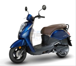 MIO 115 L7 drawing .COLOR INFO  0-3  BLUE/BROWN (BU-280S/BR-435S)