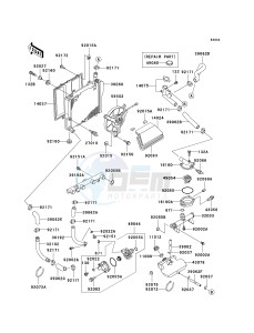 ZG 1000 A [CONCOURS] (A6F) A6F drawing RADIATOR