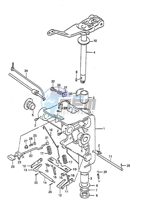 Swivel Bracket (1988 to 1994)