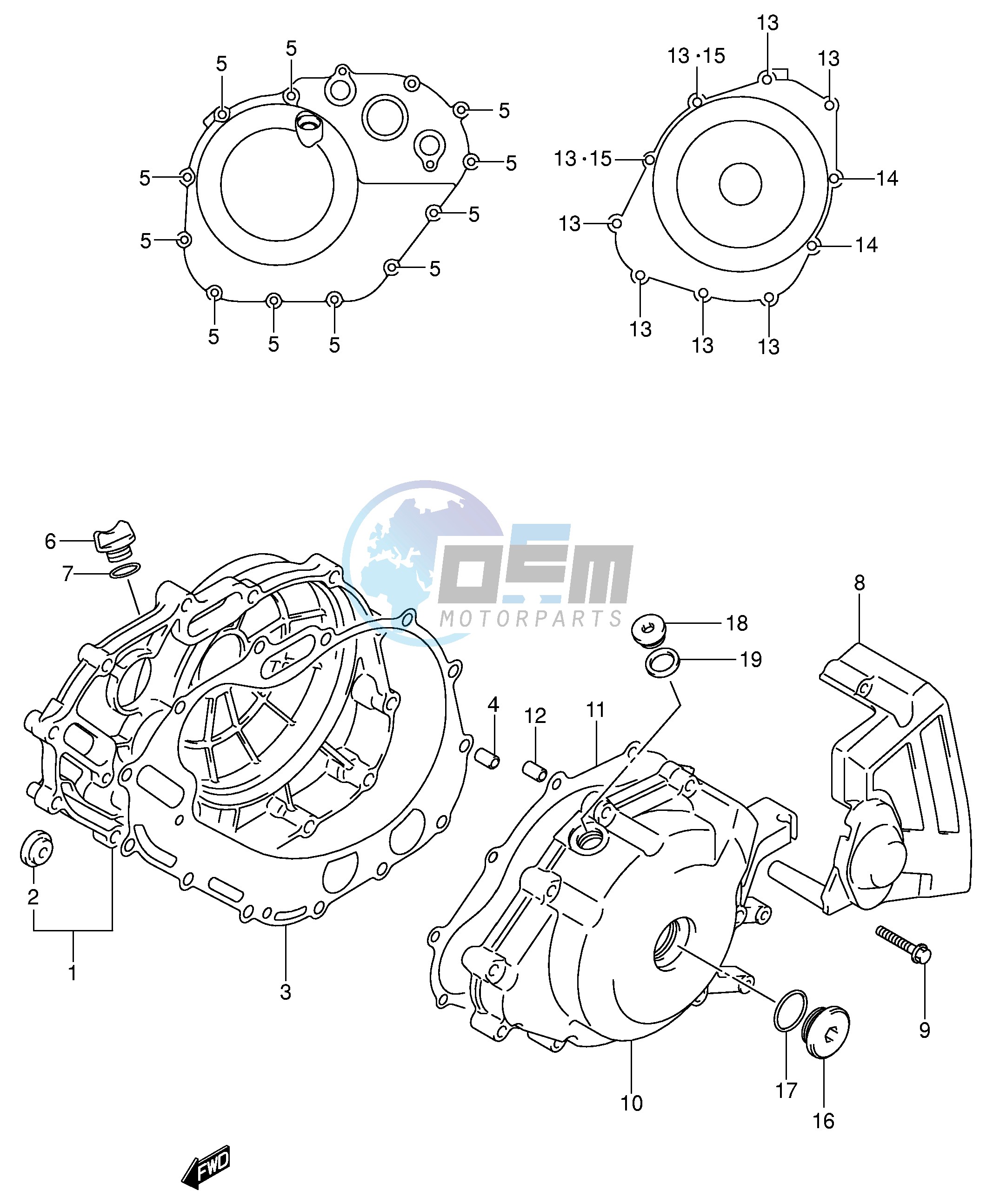 CRANKCASE COVER