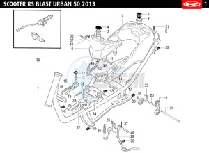 BLAST-URBAN-WHITE 50 drawing CHASSIS