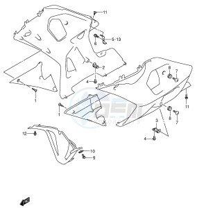 GSX-R750 (E2) drawing INSTALLATION PARTS