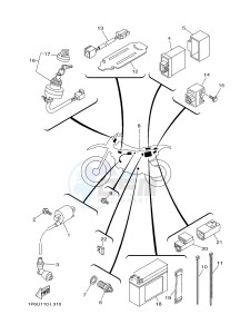 TT-R50E TT-R50 (2CJP) drawing ELECTRICAL 1