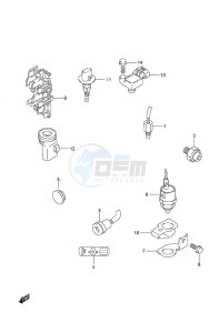 DF 9.9B drawing Sensor/Switch Remote Control