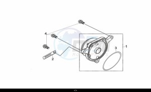 CRUISYM 300 (LV30W1Z1-EU) (L9) drawing CYL. HEAD SIDE COVER ASSY