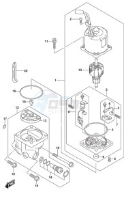 DF 150 drawing PTT Motor