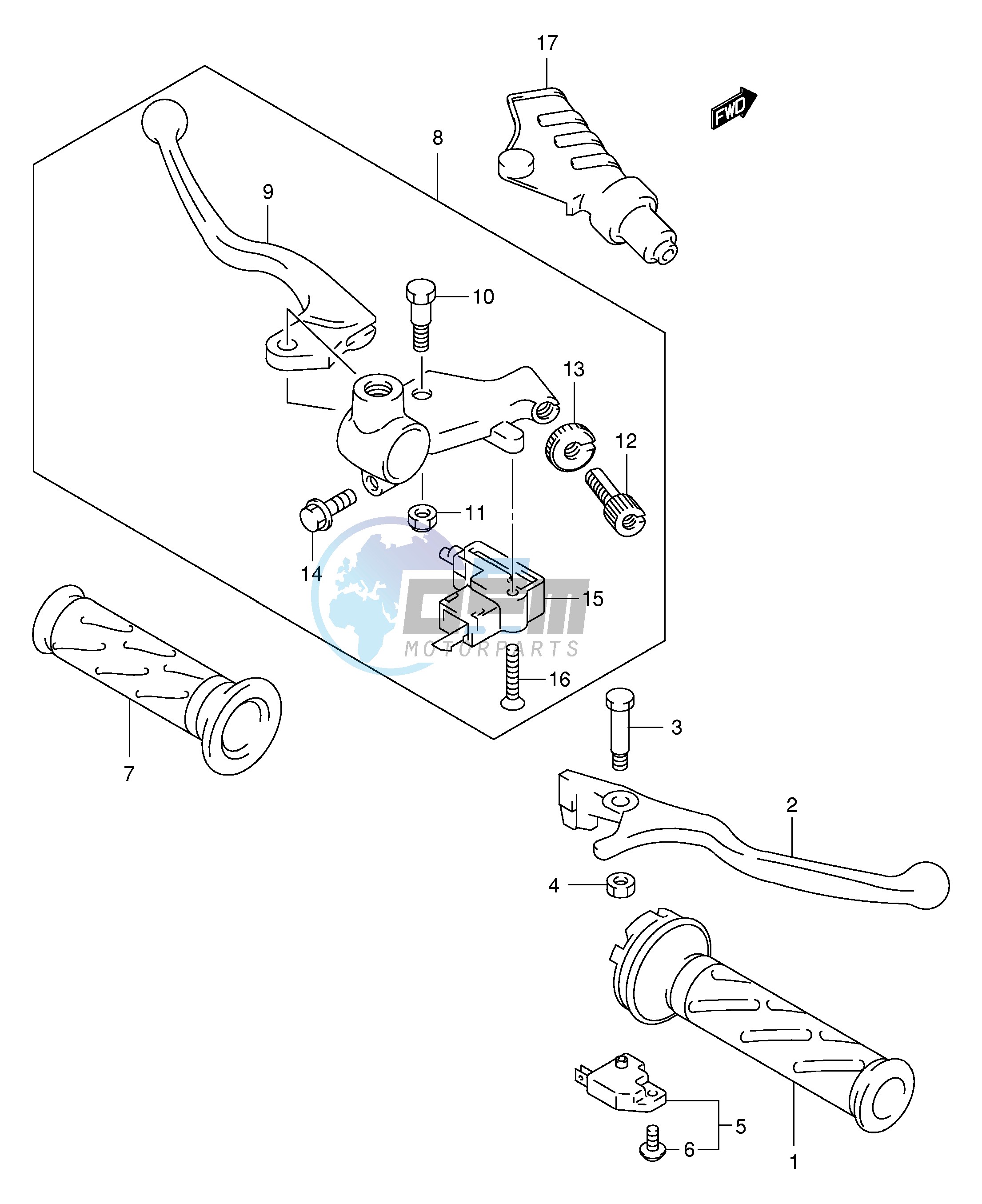 HANDLE LEVER