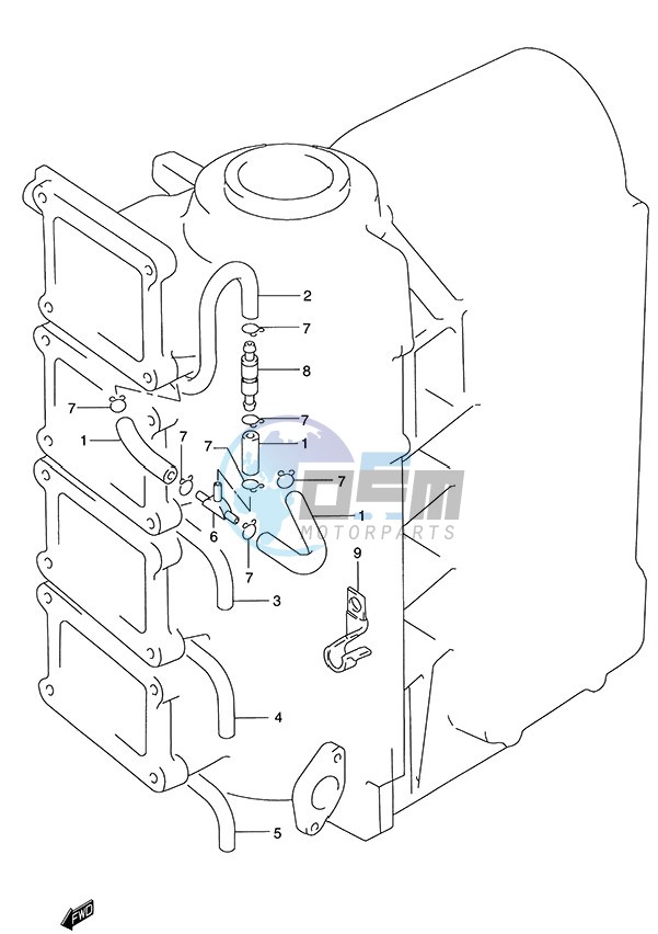 Lubrication Hose (DT115S