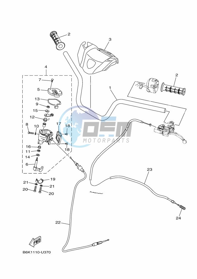 STEERING HANDLE & CABLE