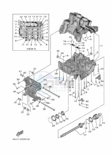 YXE1000EWS YX10EPSM (B4M2) drawing CRANKCASE