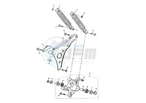 YP MAJESTY 150 drawing REAR SHOCK ABSORBER MY01