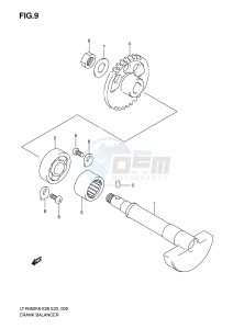 LT-R450 (E28-E33) drawing CRANK BALANCER