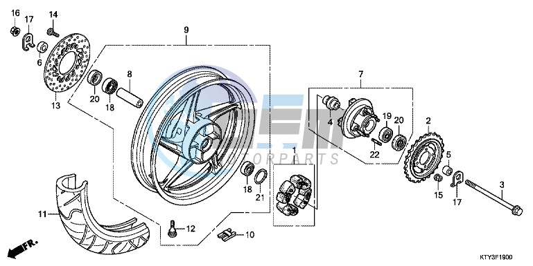 REAR WHEEL