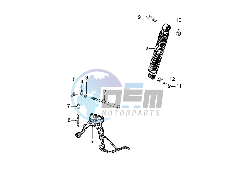 SHOCK ABSORBER STAND