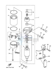 F15CEHL drawing STARTER-MOTOR