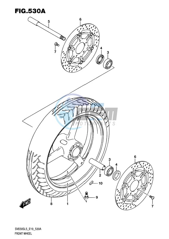 FRONT WHEEL