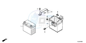 NSC110WHB drawing BATTERY