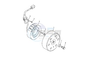 YZF R1 1000 drawing GENERATOR