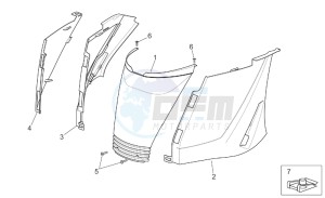 Sport City 125-200 e2 125-200-250 drawing Rear body I