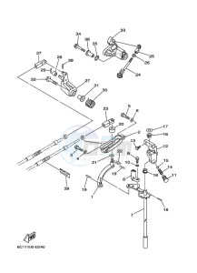 F50TLR drawing THROTTLE-CONTROL