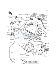 NINJA H2 ZX1000NGF XX (EU ME A(FRICA) drawing Fuel Tank