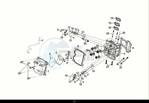 SYMPHONY ST 125 (XL12W1-EU) (E5) (M1) drawing CYLINDER HEAD