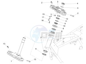 V7 III Stone 750 E4 (APAC) drawing Steering