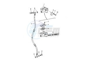 XV VIRAGO 535 drawing FRONT MASTER CYLINDER UP HANDLE