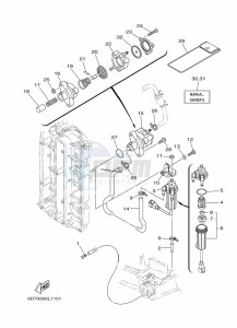 F100DETX drawing CARBURETOR