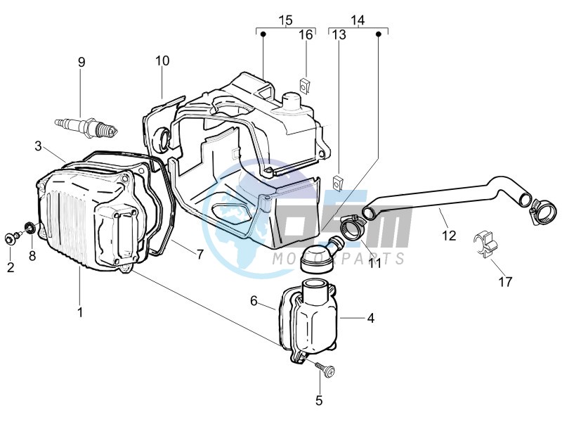 Cylinder head cover