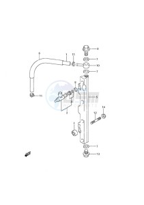 DF 140A drawing Fuel Injector