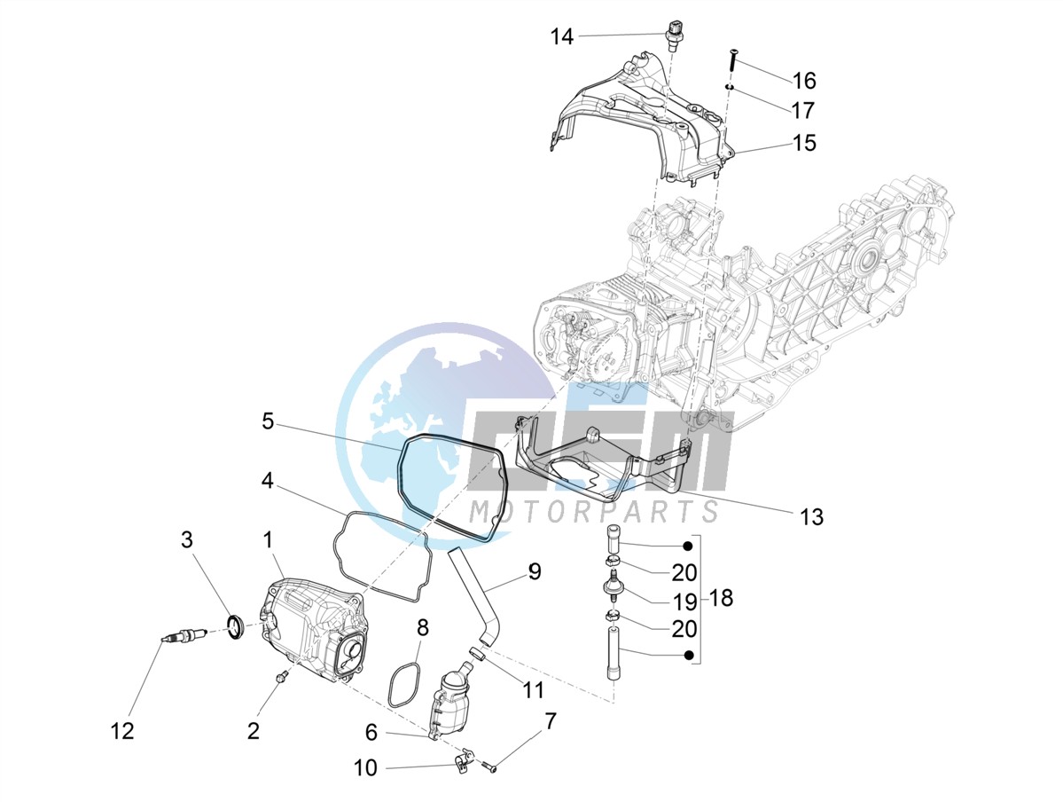 Cylinder head cover