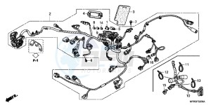 VT1300CXAC drawing WIRE HARNESS