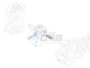 Medley 150 4T ie ABS (APAC) drawing Crankshaft