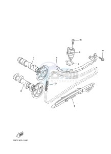 XP500A T-MAX 530 (59C9) drawing CAMSHAFT & CHAIN