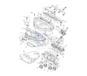 YZF R6 600 drawing INTAKE