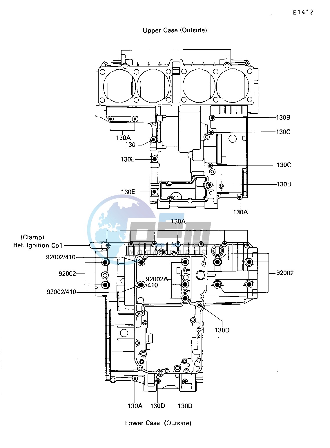 CRANKCASE BOLT PATTERN