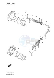 AN400 ABS BURGMAN EU-UK drawing CAMSHAFT, VALVE