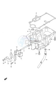 DF 9.9B drawing Engine Holder