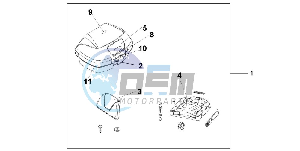 TOP BOX 45L