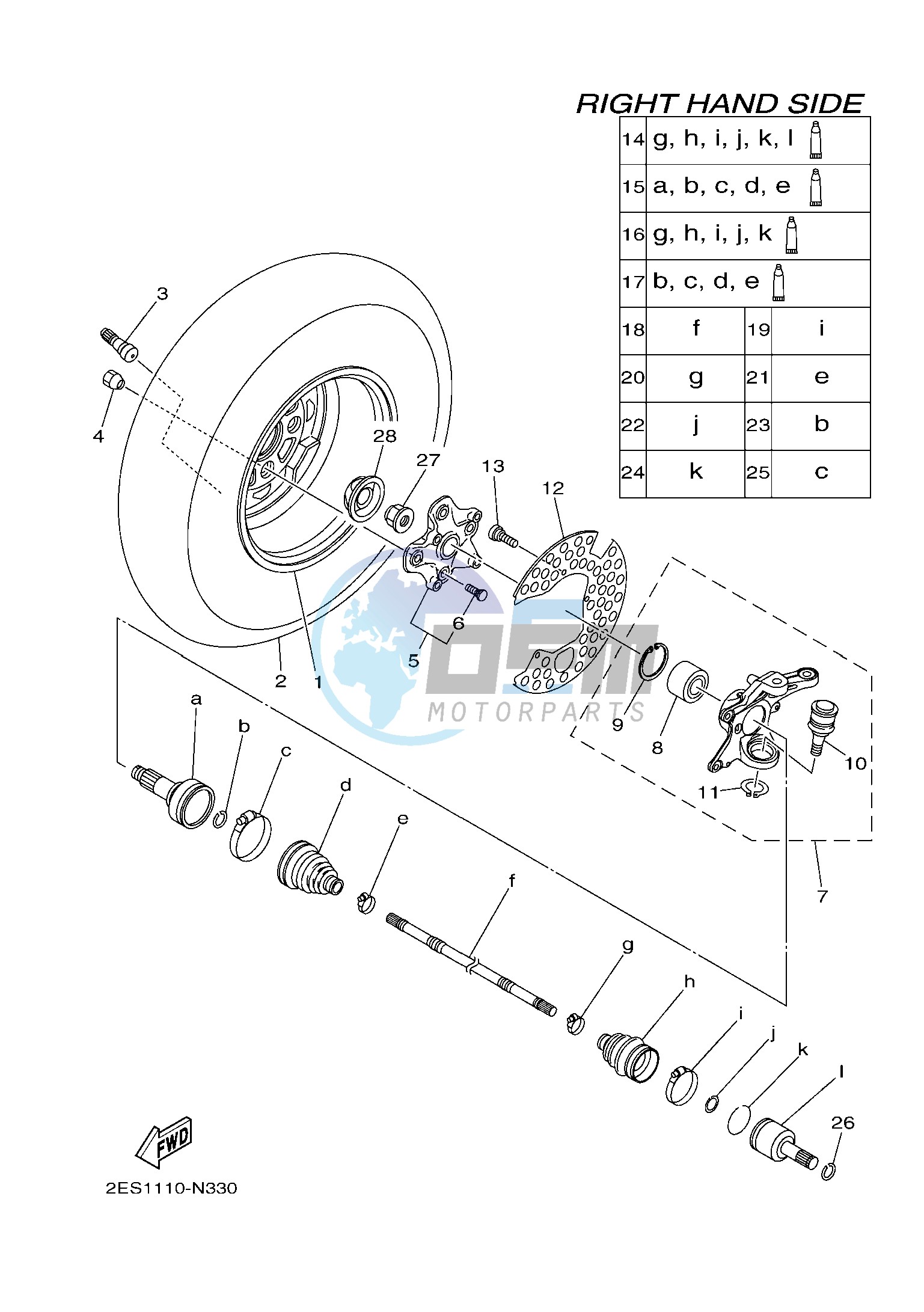 FRONT WHEEL 2