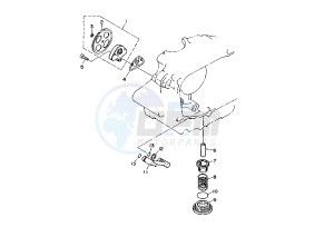 YFA BREEZE 125 drawing OIL PUMP