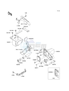 VN 1500 G [VULCAN 1500 NOMAD] (G1-G3) [VULCAN 1500 NOMAD] drawing BATTERY CASE